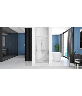 Душові двері Rea Rapid Swing 90x195 chrome (REA-K5606)