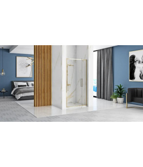 Душові двері Rea Rapid Swing 90x195 gold (REA-K5618)