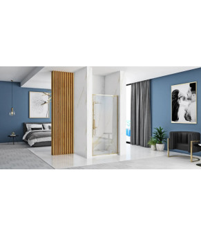 Душові двері Rea Rapid Swing 90x195 gold (REA-K5618)
