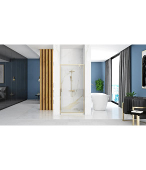Душові двері Rea Rapid Swing 100x195 gold (REA-K5619)