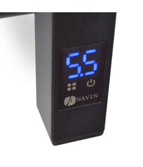 Рушникосушка електрична Navin Stugna 480х1000 Sensor правобічна, чорний муар 12-249053-4810