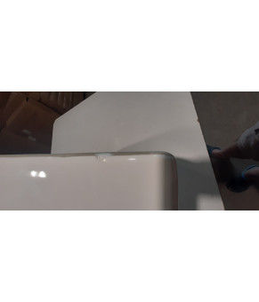 Чаша подвесного унитаза Whirpool с сиденьем ASIGNATURA Simple Bend 37822805 Уценка