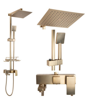 Душова система Rea Jack brushed gold (REA-P7050)