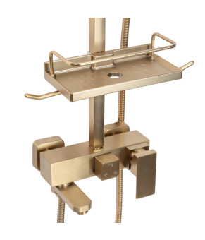 Душова система Rea Jack brushed gold (REA-P7050)