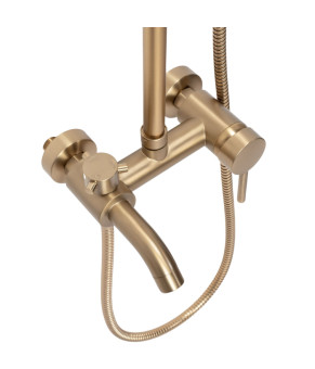 Душова система Rea Luis brushed gold (REA-P7051)