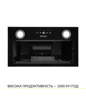 Витяжка повновбудована Weilor WBE 5230 FBL 1000 LED 0420038