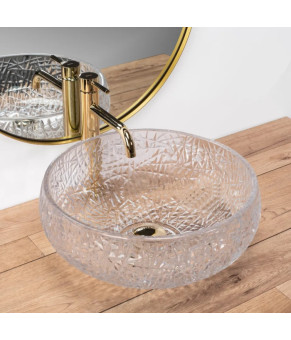 Умывальник Rea Ise transparent (REA-U5070)