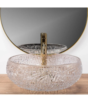 Умывальник Rea Ise transparent (REA-U5070)