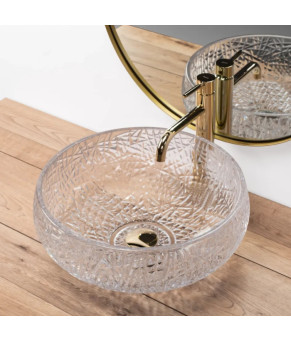 Умывальник Rea Ise transparent (REA-U5070)