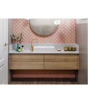 Умивальник Miraggio COPPER 500 MIRASTONE GRAY 0002476