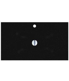 Умивальник Miraggio JESSEL 800 MIRASTONE BLACK 0001468