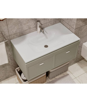 Умивальник Miraggio JESSEL 800 MIRASTONE GRAY 0001467