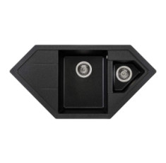 купити недорого Кухонная мойка INTERLINE INDIGO BLACK