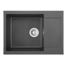 купити недорого Кухонная мойка INTERLINE SPRING BLACK