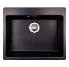 купити недорого Кухонная мойка INTERLINE CAVA MAXI BLACK