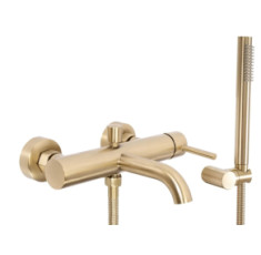 купити недорого Змішувач Rea Lungo brushed gold (REA-B8010)