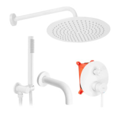 купити недорого Душова система Rea Lungo white + box (REA-P6611)