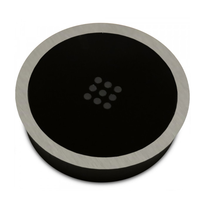 Бездротова зарядка ASA Versacharger EU plug + micro USB нержавіюча сталь/полірований чорний 060.09Y.00010