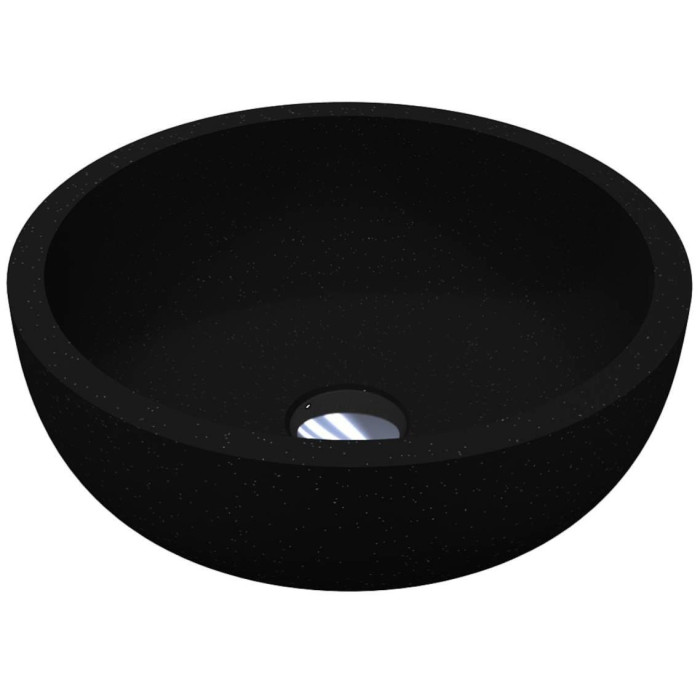 Умивальник Miraggio MARK 375 MIRASTONE BLACK 0002680