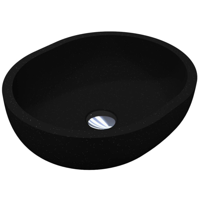 Умивальник Miraggio MARK 425 MIRASTONE BLACK 0002685
