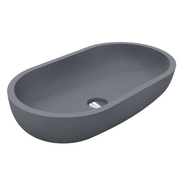 Умивальник Miraggio MARK 625 MIRASTONE GRAY 0002691