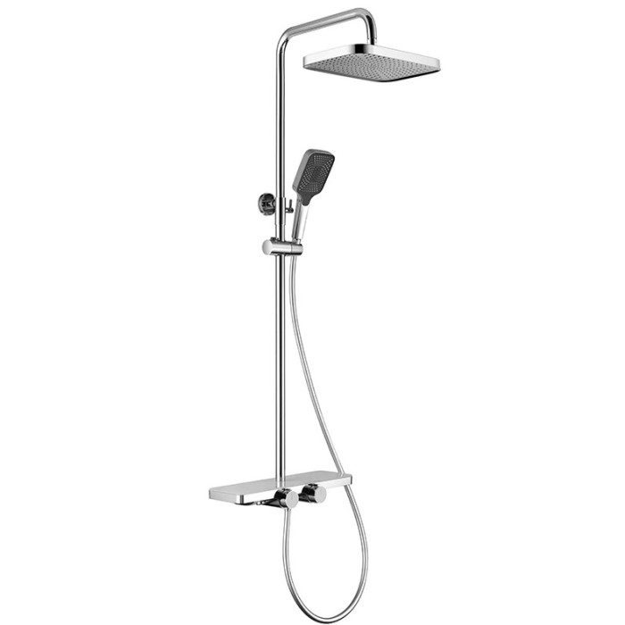 Душевая система DUSEL BRONX Thermostatic Chrome (231307000)