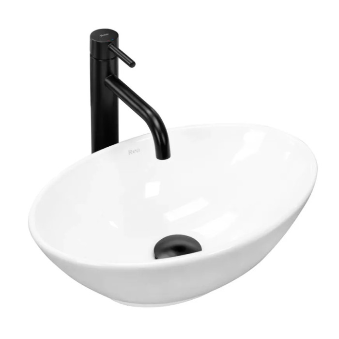 Умивальник Rea Pamela Mini 40x27 white (REA-U5804)