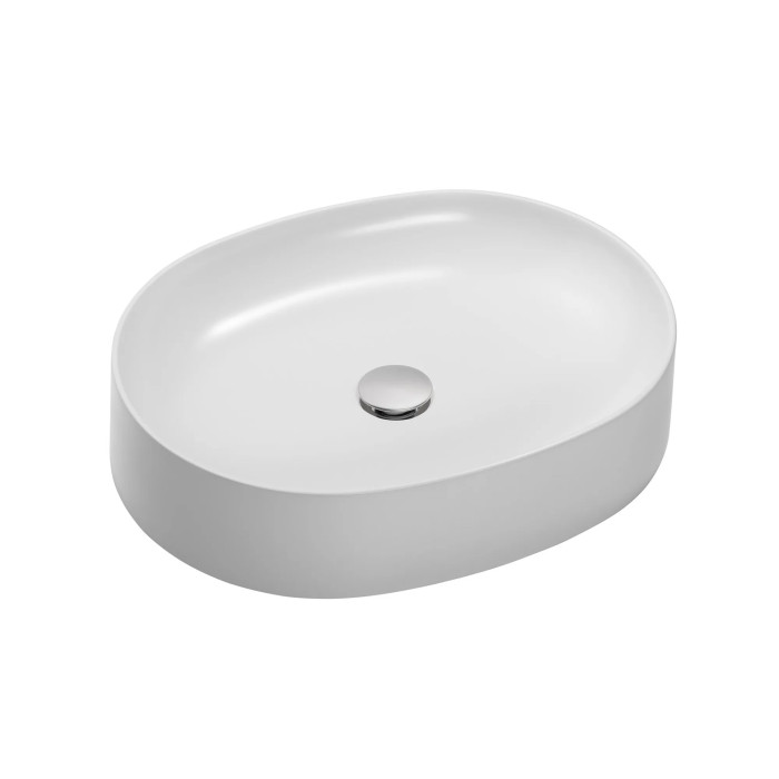 Раковина GRANADO Morella White gel овальна 550х420х120 (gbs0205g)