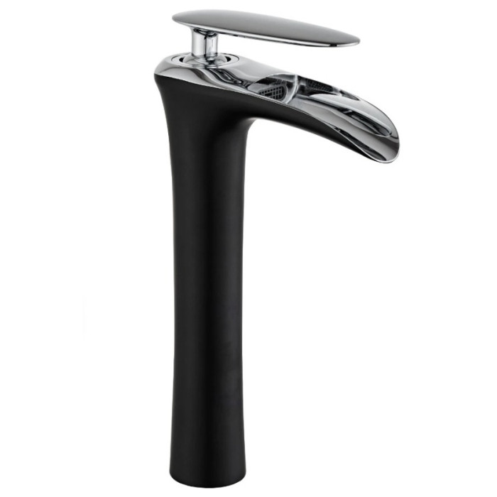 Змішувач MEXEN LYRA BLACK CHROME MEX-745310-07