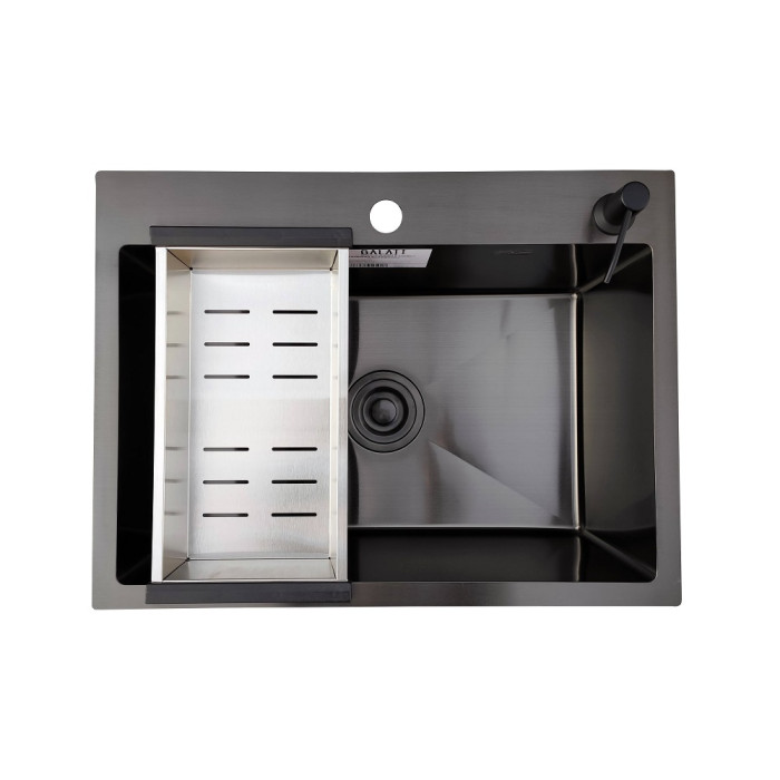Кухонна мийка Romzha Arta U-550 BL