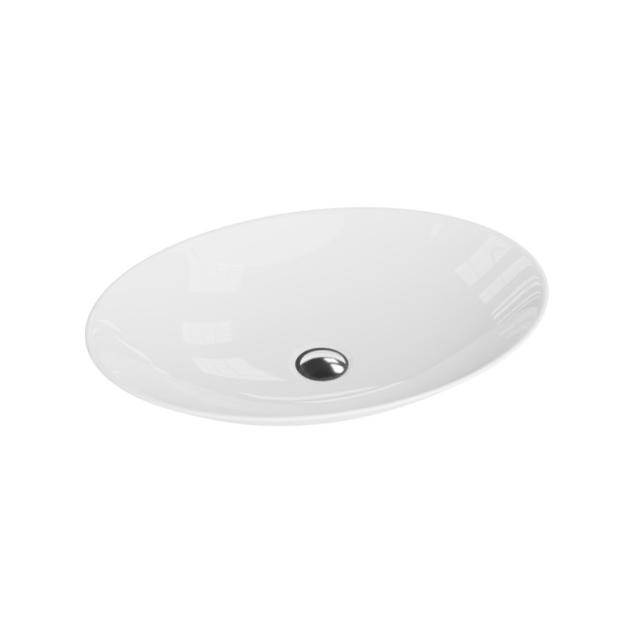 Умивальник Lavita Cleo 50x36 накладний, білий (5900378310495)