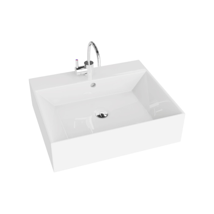 Умивальник Lavita Vista 51x43 накладний, білий (5900378301554)