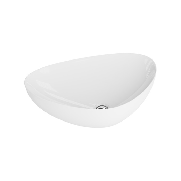 Умивальник Lavita Triango 59x39 накладний, білий (5900378310174)