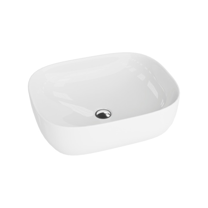 Умивальник Lavita Giro 49x39,5 накладний, білий (5900378310198)