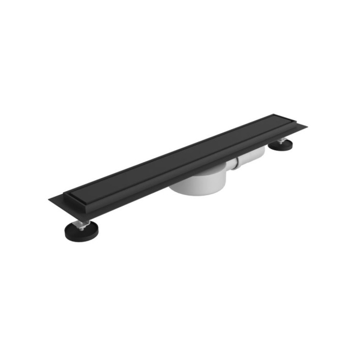 Душовий трап Lavita Plate black 800, 2в1