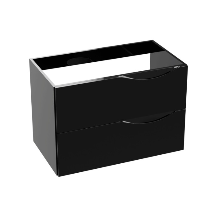 Тумбочка підвісна Lavita Kolorado Black Glossy 80 (5900378324713)