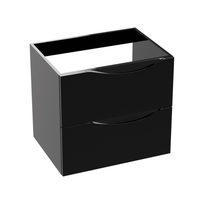 Тумбочка підвісна Lavita Kolorado Black Glossy 60 (5900378324706)
