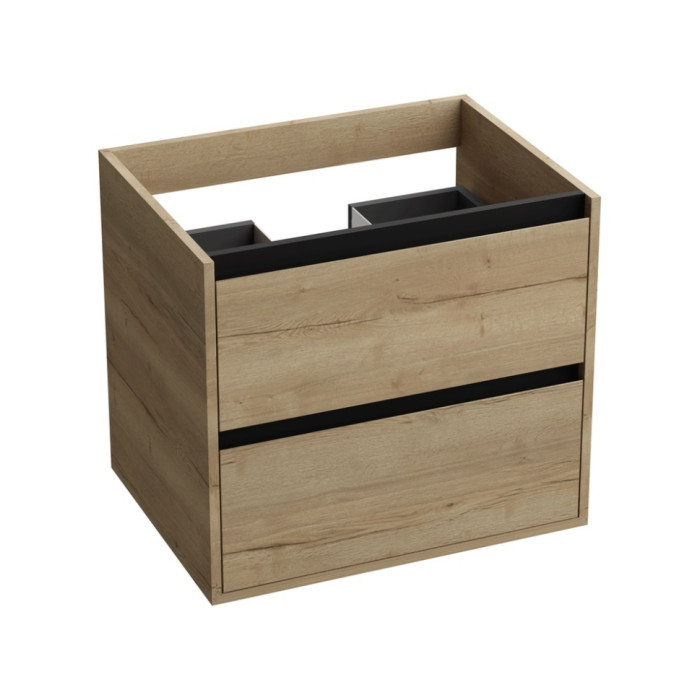 Тумбочка підвісна Lavita Minnesota 60, wood black (5900378324386)