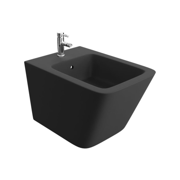 Біде Lavita Lago Black 48,5x34 підвісне (5900378310617)
