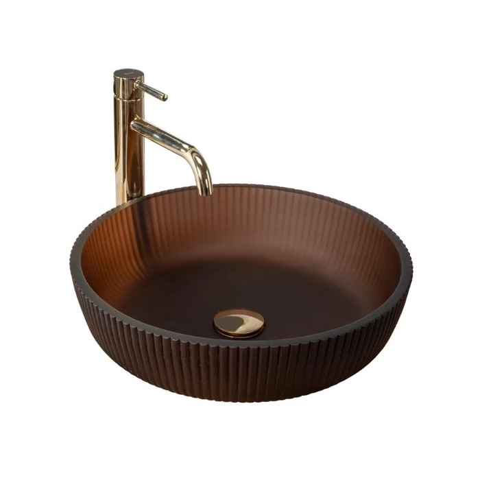 Умивальник Rea Jodi 40x40 brown (REA-U0273)