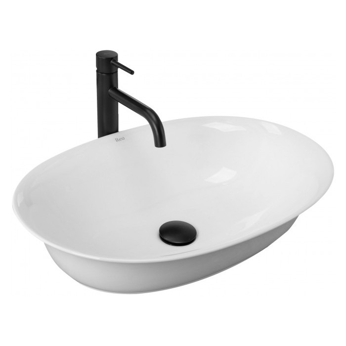 Умивальник Rea Roma 56x40 white (REA-U5600)