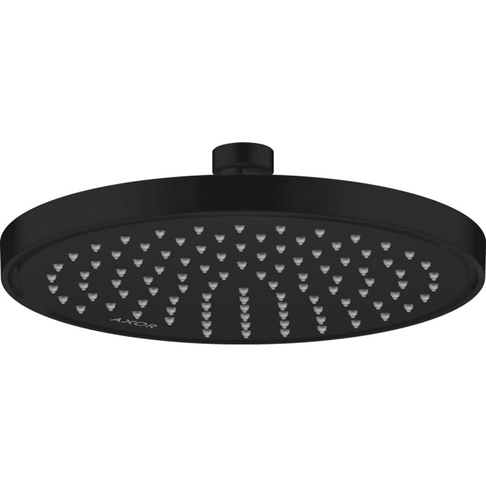 Верхній душ Axor 220 1jet Matt Black (35382670)