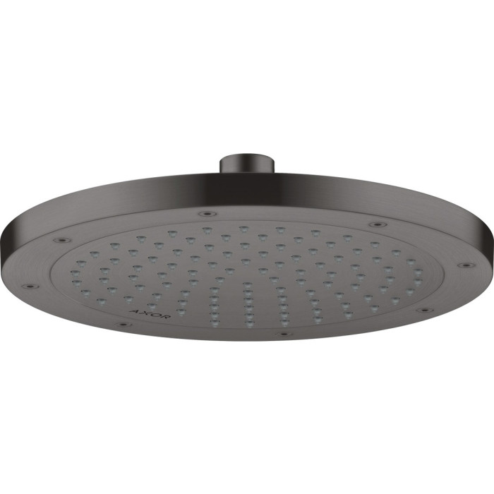 Верхній душ Axor 245 1jet Brushed Black Chrome (35380340)