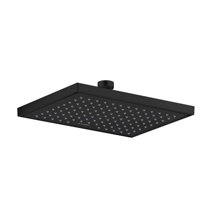 Верхній душ Axor 245x185 1jet EcoSmart Matt Black (35374670)