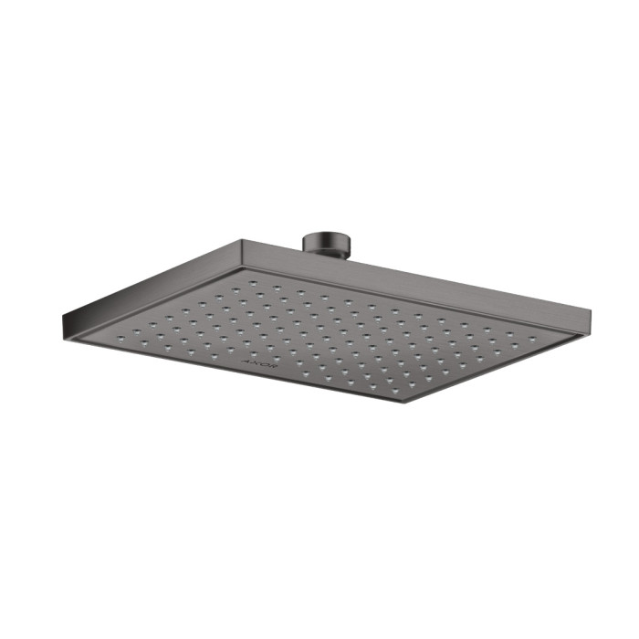 Верхній душ Axor 245x185 1jet EcoSmart+ Brushed Black Chrome (35387340)