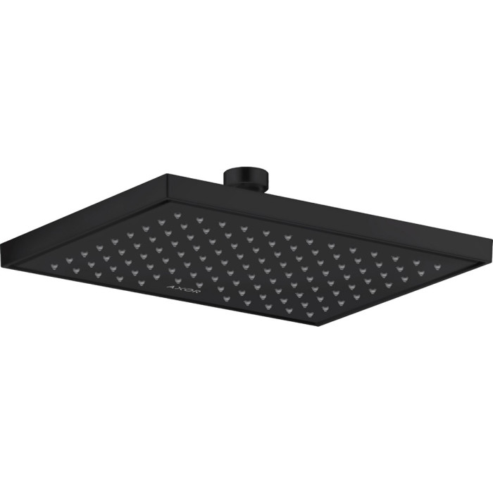 Верхній душ Axor 245x185 1jet Matt Black (35373670)