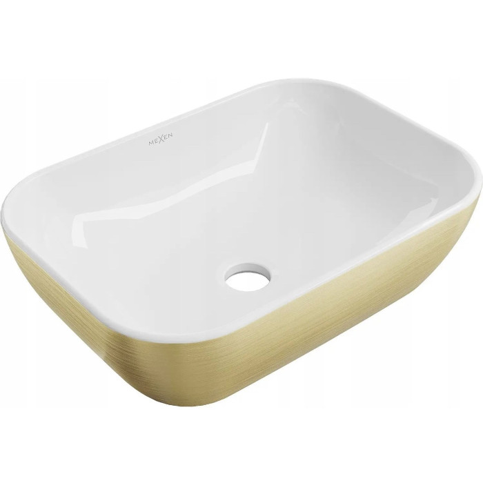 Умивальник MEXEN RITA WHITE / GOLD MEX-21084553