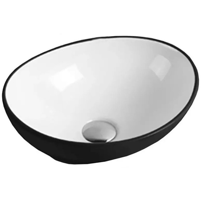 Умивальник MEXEN ELZA BLACK / WHITE MEX-21014075