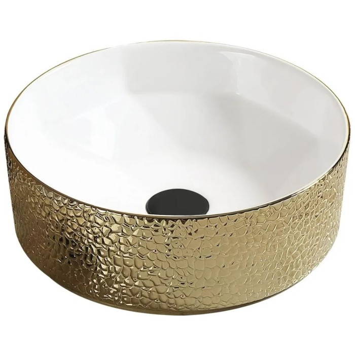 Умивальник MEXEN CLARISA WHITE / GOLD MEX-22074153