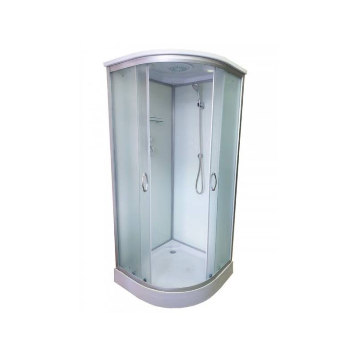 Душевой бокс Atlantis 100x100см матовые AKL 100P-T ECO (XL)